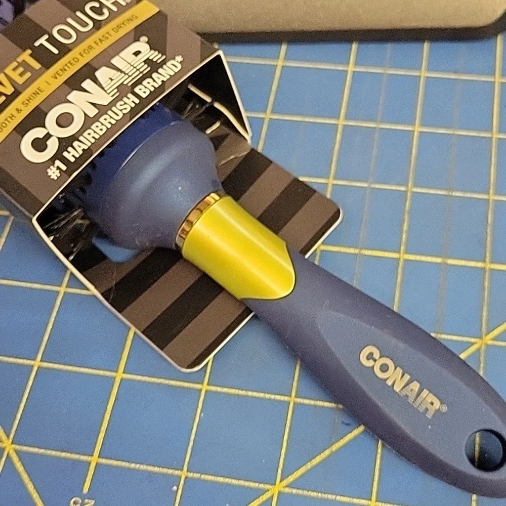 Conair Velvet Touch Hairbrush New